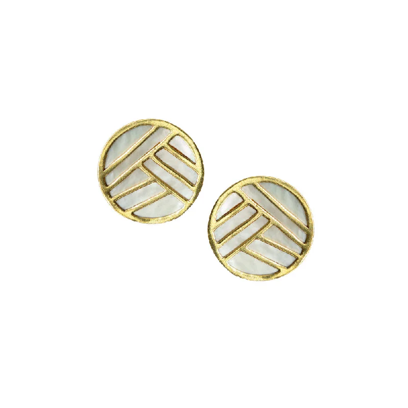 women's best friend earrings-VARNIKA ARORA Luxor White Earrings