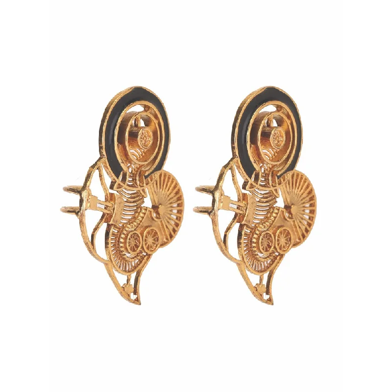 women's delicate earrings-ROMA NARSINGHANI Miarge Ear Cuff