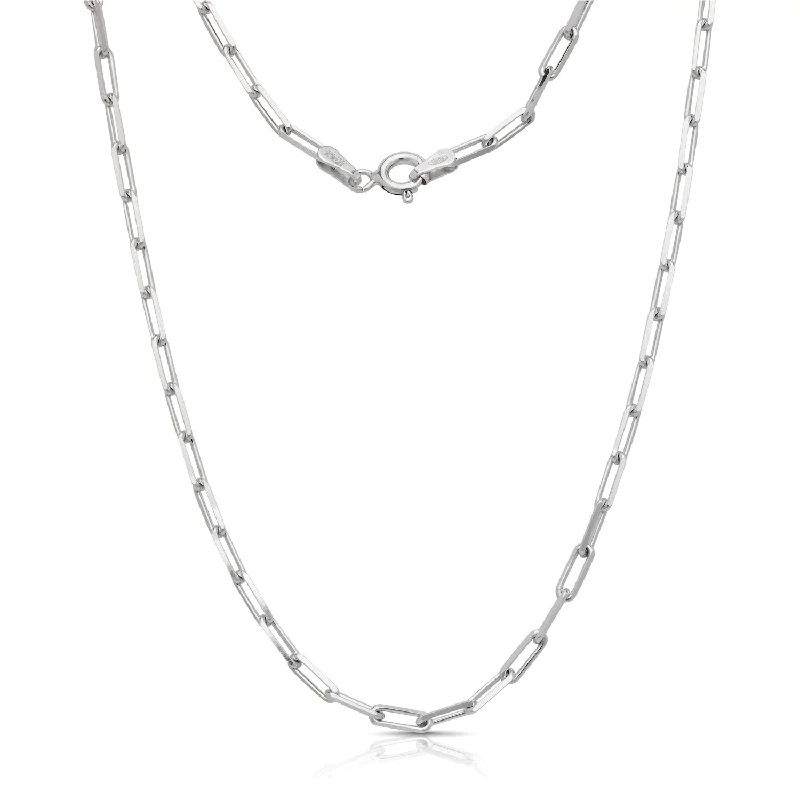 women's boho necklaces-Better Jewelry New! Trendy Link Chain Necklace .925 Sterling Silver