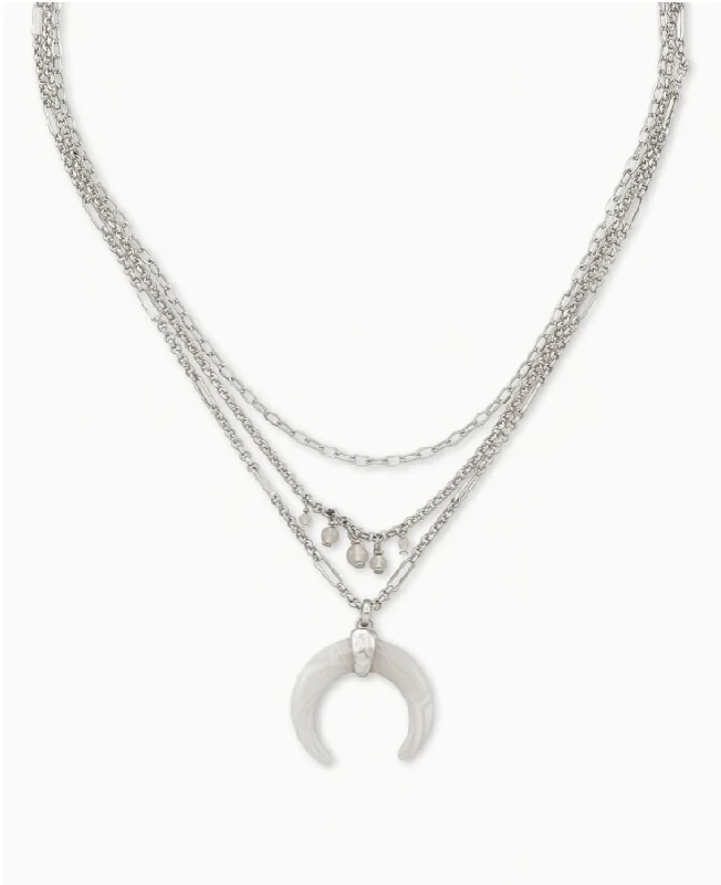 women's chain necklaces-Gemma Triple Strand Necklace