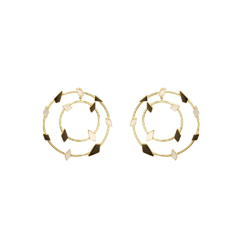 women's ethically sourced earrings-VARNIKA ARORA Mega Multi-Color Earrings