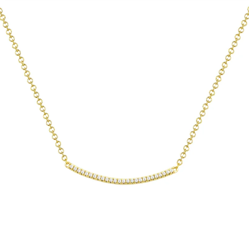 women's oversized necklaces-Venetti Diamond Necklace