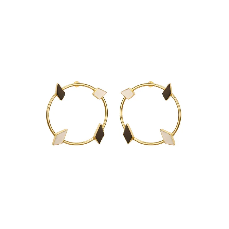 women's snake earrings-VARNIKA ARORA Teeny Multi-Color Stud