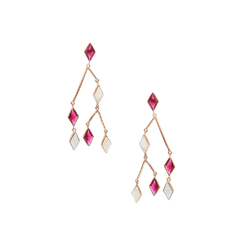 women's religious earrings-VARNIKA ARORA Zefta Multi-Color Earrings