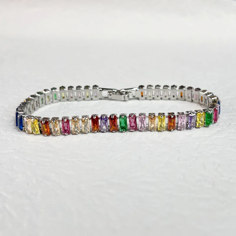 2.5*5 Platinum Colorful Crystals 19cm