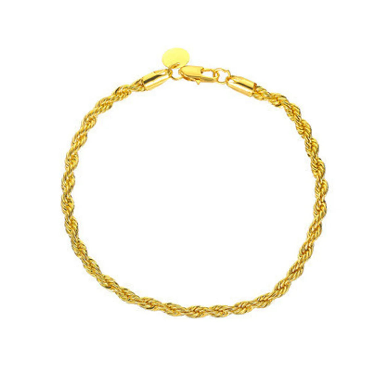 women's protection charm bracelets-New Bracelet Best Selling Simple Woven Twist Bracelet Ladies Retro Metal Couple Bracelet Accessories Wholesale Gooddiy