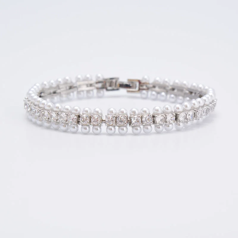 One Platinum Bracelet