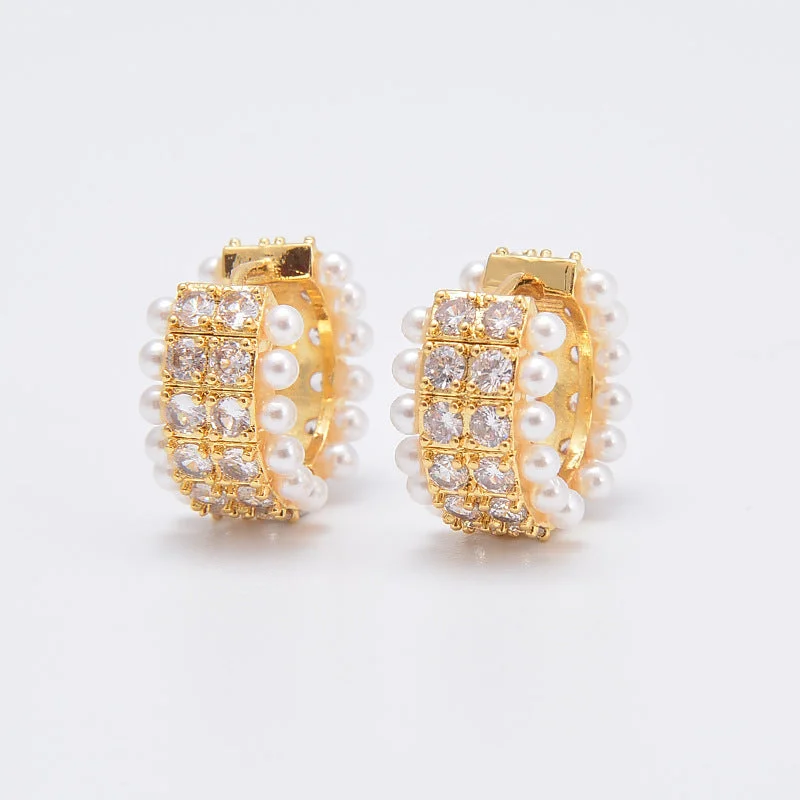 Gold Earrings 1 Pair