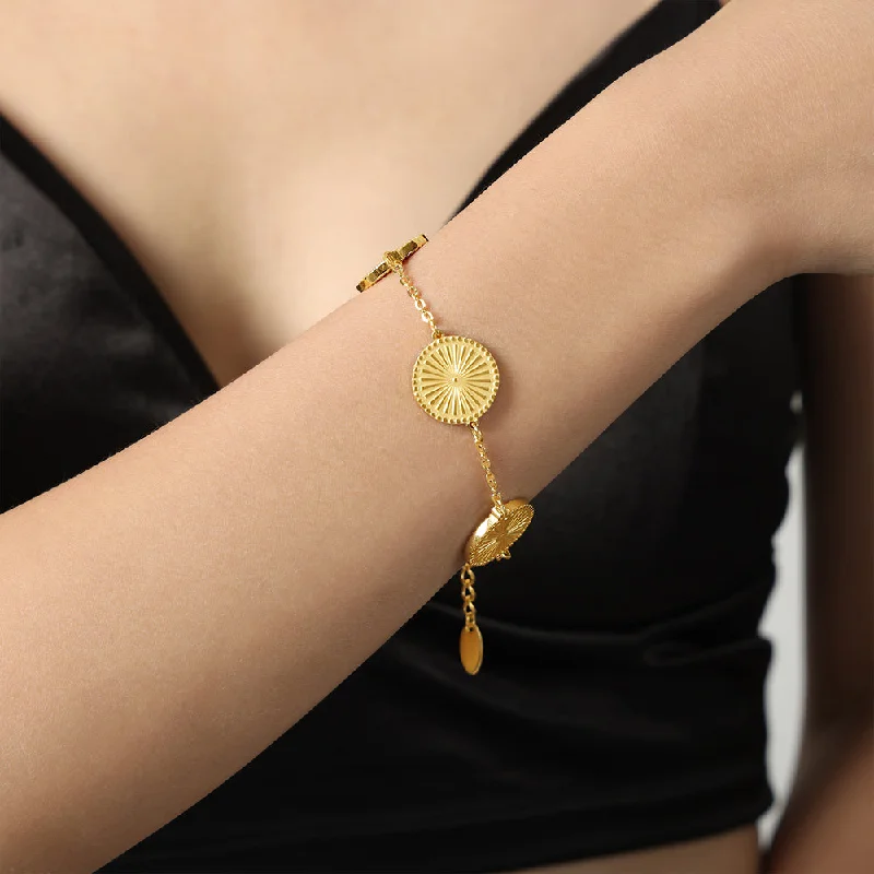 Gold Bracelet-16 4cm