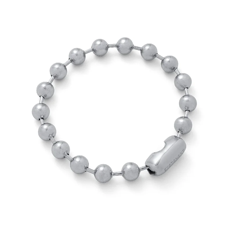 women's delicate chain bracelets-7mm Ball Bracelet