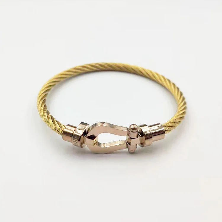 Rose Gold Head Golden String (Female)