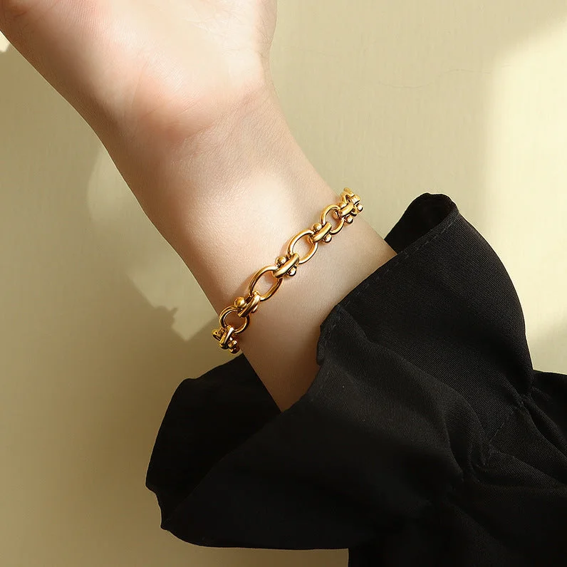 E204 Gold Bracelet 16 + 5cm