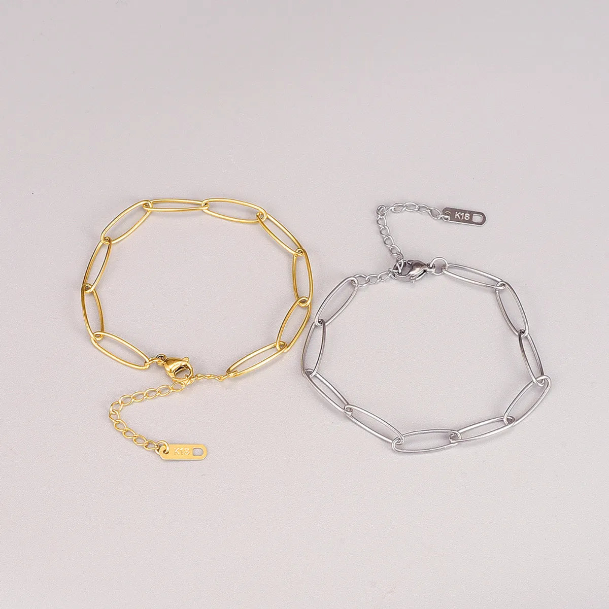 women's casual bracelets-Simple Style Knot Titanium Steel Plating Gold Plated Bracelets