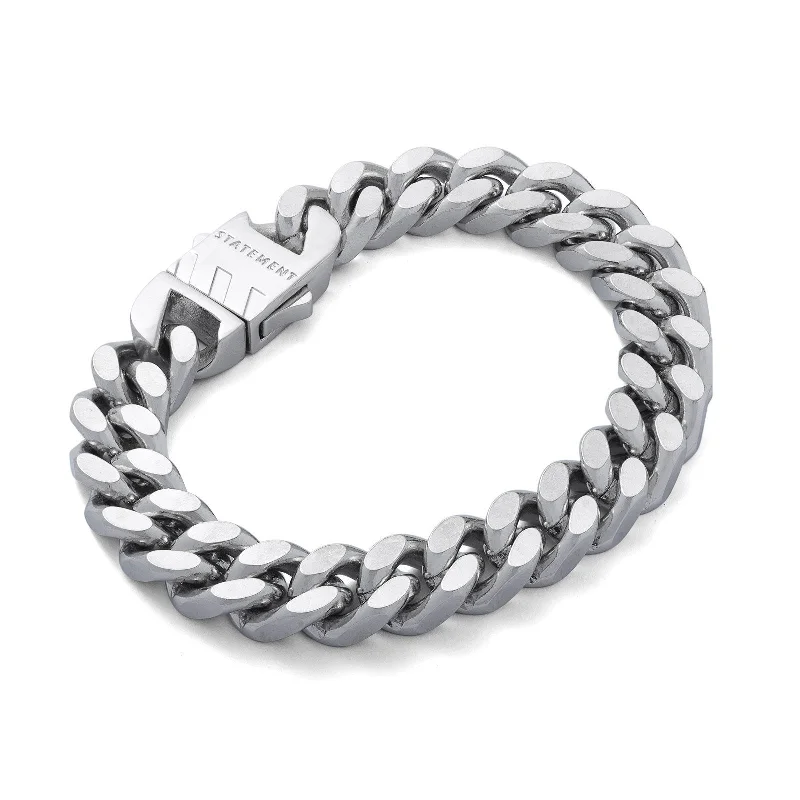 women's winter bracelets-11mm Cuban Bracelet