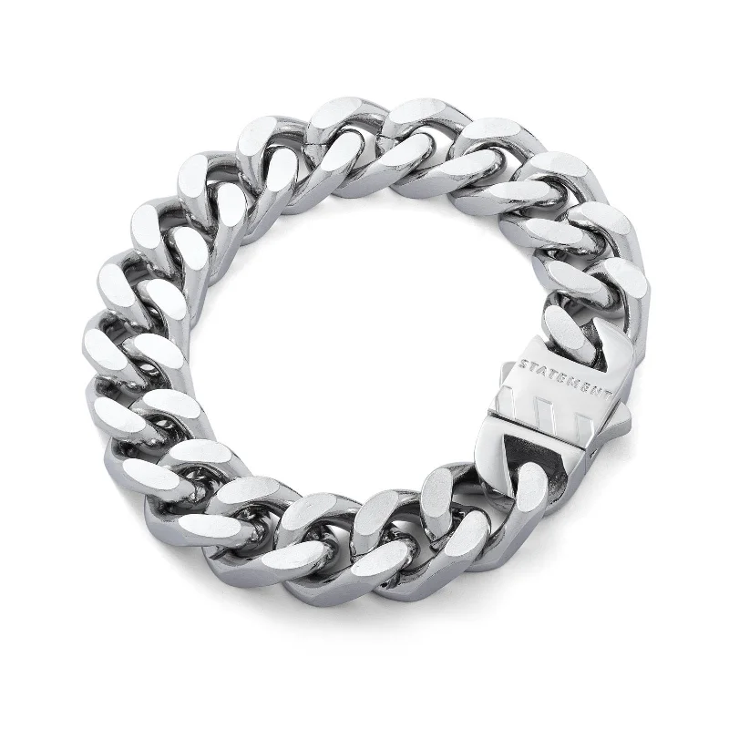 women's infinity love bracelets-13mm Chunky Cuban Bracelet