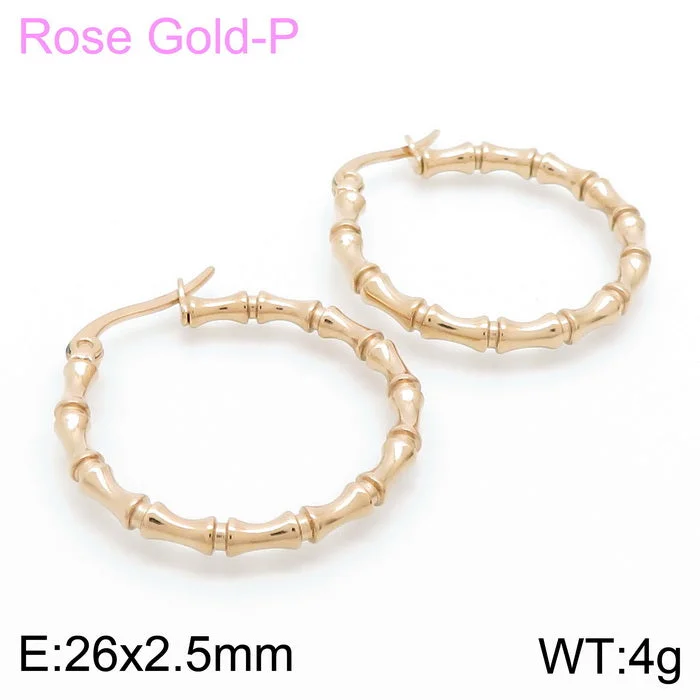 Rose Gold Earrings