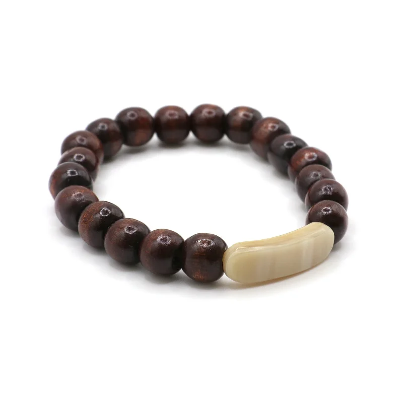 women's platinum bracelets-Max Bracelet Wooden Ankole