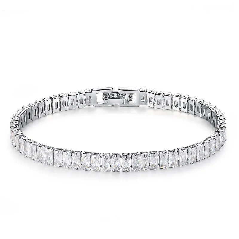 2.5*5 Platinum White Diamond 17cm